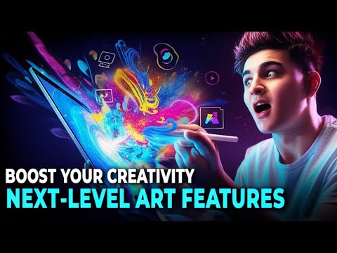Apply advanced features to enhance artwork