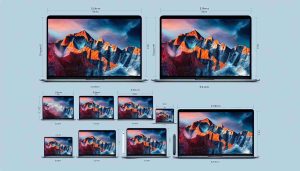 Comparing Display Dimensions of MacBook Pro Models