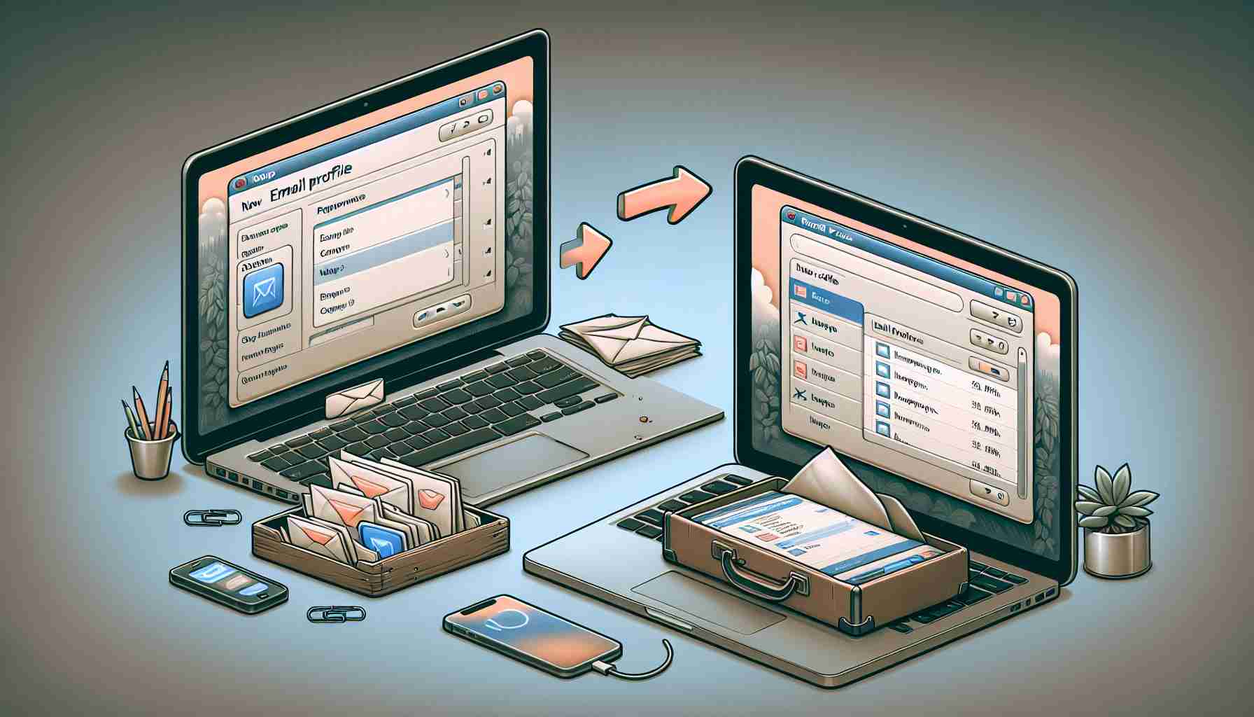Guidance on Migrating Email Profiles to a New MacBook Pro