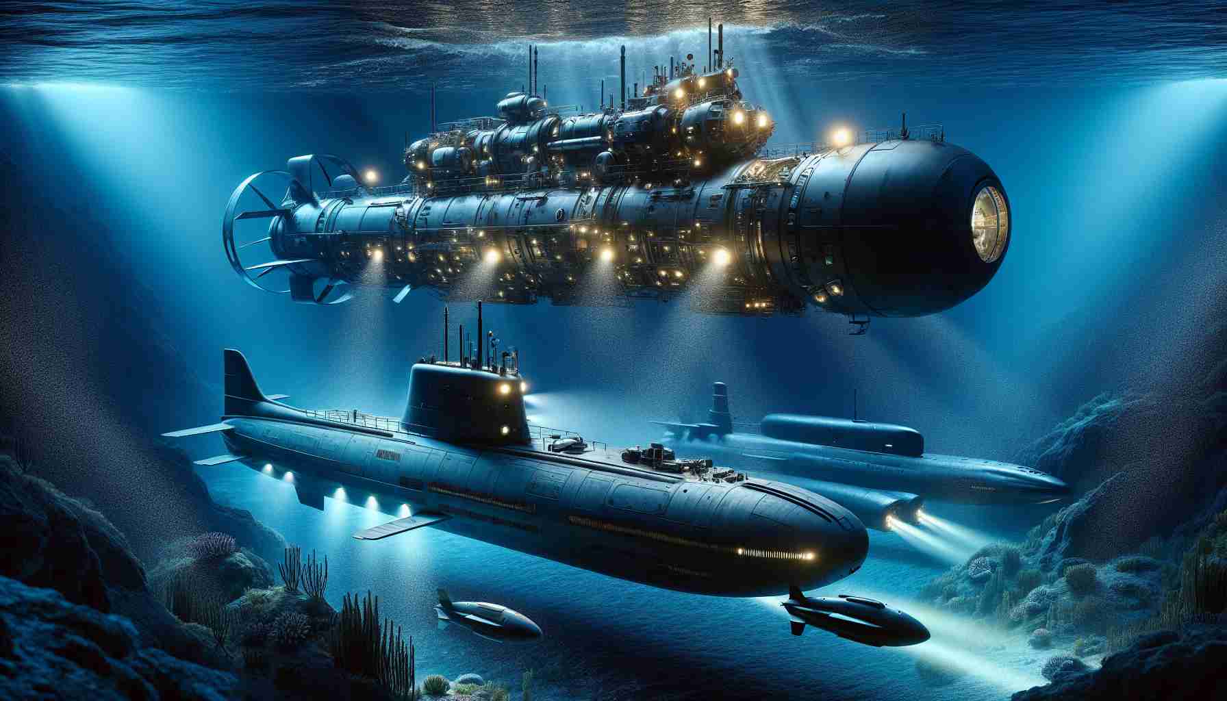 The Depths of Exploration: Submersibles vs. Military Submarines