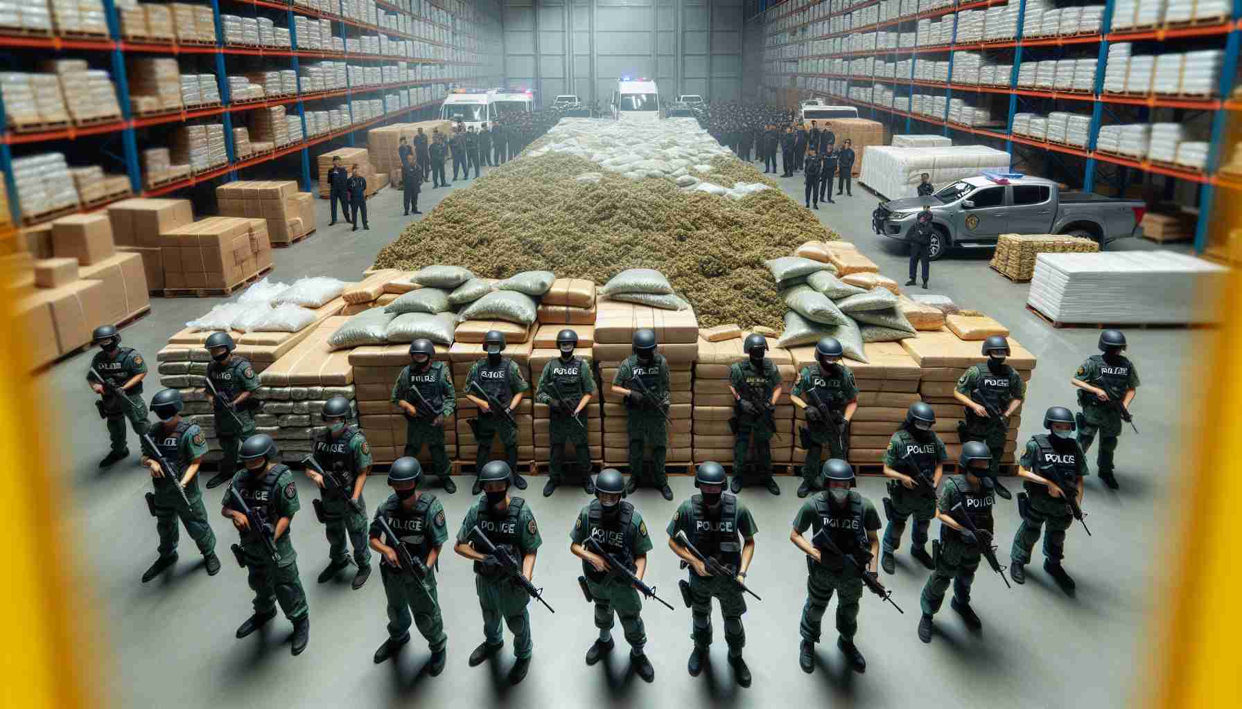 Massive Drug Bust! Authorities Intercept 3.6 Tons of Cannabis